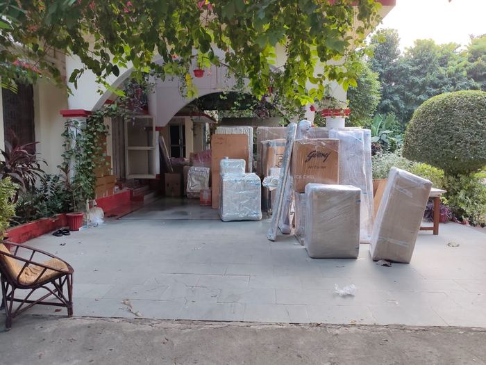 Moving boxes delivered safely at the new address by Vedanta Cargo and Movers